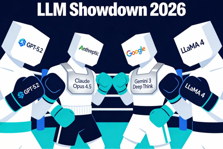 LLM Showdown: GPT vs Claude vs Gemini vs LLaMA